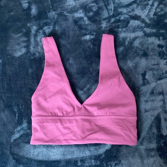 Lululemon align bra light support - dramatic magenta - Picture 2 of 5